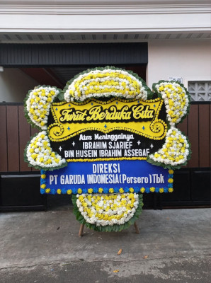 Papan Bunga Duka di Bakunase Dua